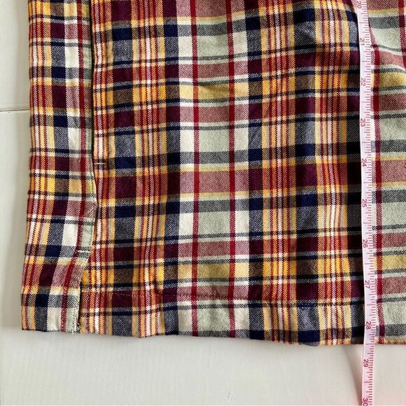 J. Crew Plaid Pullover Shirt - Picture 10 of 11